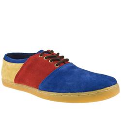 F Troupe Male Multi Colour Shoe Suede Upper in Multi