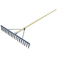 Faithfull Aluminium Landscape Rake C/W Handle