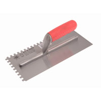 Faithfull Soft Grip Notched Trowel