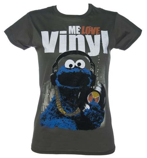 Ladies Me Love Vinyl Cookie Monster Sesame