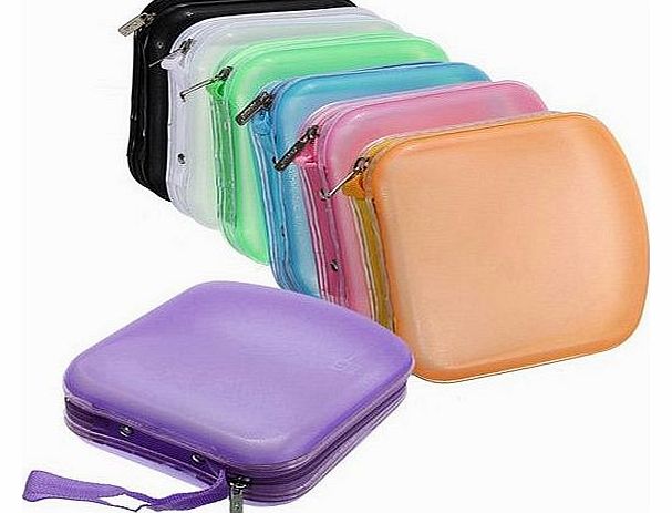 40 Disc CD DVD VCD DJ Storage Media Holder Sleeve Case Hard Box Wallet Carry Bag