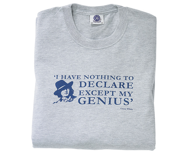 Quote T-Shirt Oscar Wilde