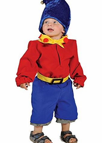 Fancy Me 4 Piece Childs Boys Noddy Enid Blyton Book Day Week Halloween Fancy Dress Costume Outfit (5-7 years)