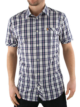 Ecru Watts Check Shirt