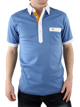 Sky Blue Ashley Polo Shirt