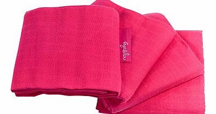 Supersoft Muslins Pink - 4Pack 10171638