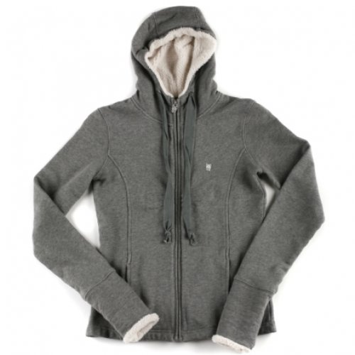 Ladies Fenchurch Devil F/zip Hoody Grey Marl