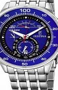 Festina Mens Blue Steel Chronograph Watch