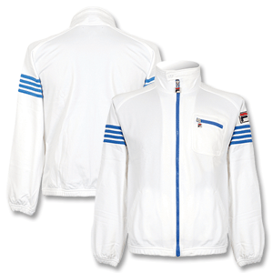 Vintage 4 Stripe Jacket White