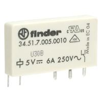 34.51 24V ULTRA SLIM SPDT 6A RELAY (RC)