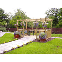 FINNLIFE Double Deck, Pergola and Balustrade Kit