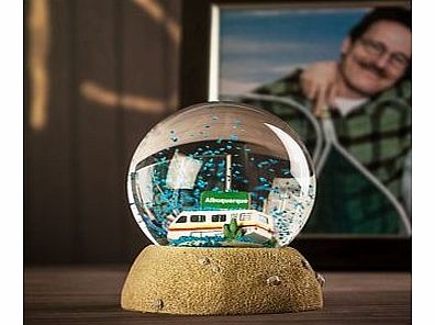 Blue Sky Snow Globe