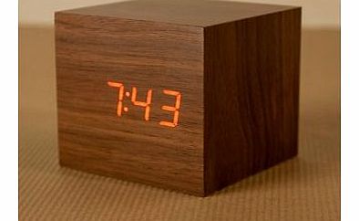 Click Cube Clocks (Walnut)