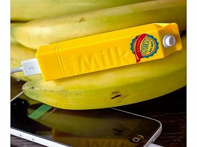 Long Life Milk Portable Chargers (Banana)