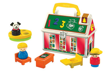 Price Little People 50th Birthday Set - Play n Go School