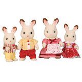 Sylvanian Families - Chocolate Rabbit Family