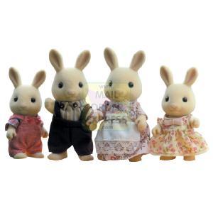 Flair Sylvanian Families Buttermilk Rabbit Family