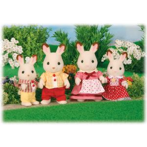 Sylvanian Families Chocolate Rabbit Family