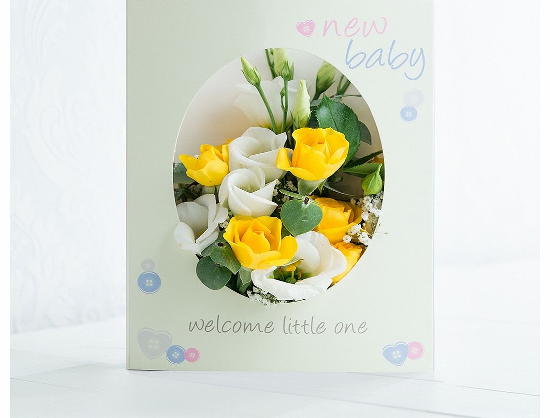 New Baby Joy FloralCard