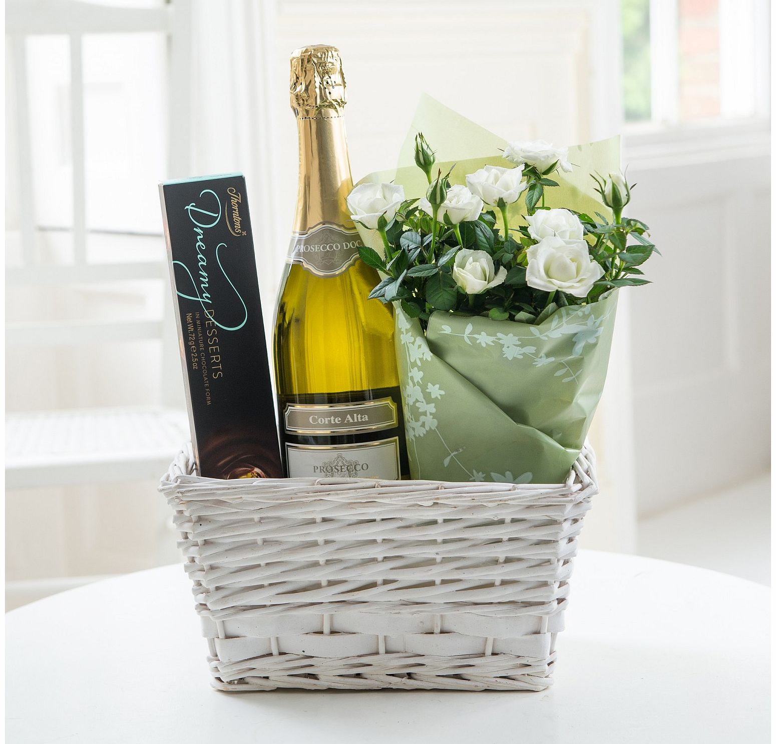 White Rose Prosecco Gift Set