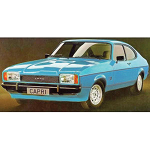 Capri Mk II 1974 Bright Blue