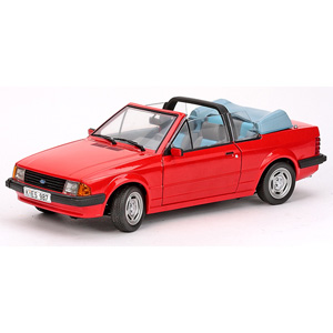 Escort Mk3 GI Cabriolet 1984 Sunburst Red