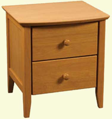 BEDSIDE CABINET 2 DRAWER