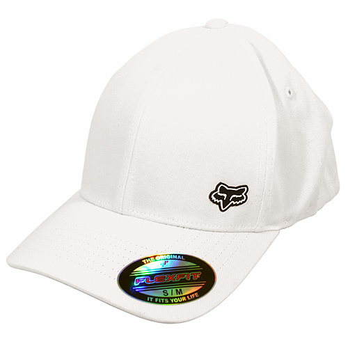 Fox Racing Mens Fox Racing Icon Cap 008 White