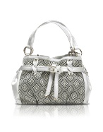 Zoe - Woven Straw Satchel Bag