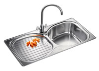 Nobel NOX 614 Kitchen Sink Value Pack Left Hand Drainer Model