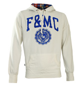 Franklin and Marshall Vanilla Hooded Sweatshirt