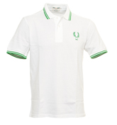 White Pique Polo Shirt (Limited