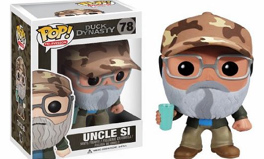 Duck Dynasty Pop Tv Uncle Si Robertson Vinyl Figure by Funko