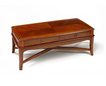 Arnside 2 Drawer Rectangular Coffee Table