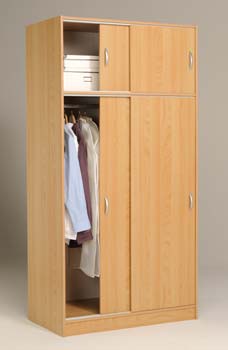 Blithe 2 Door Wardrobe in Japanese Pear Tree