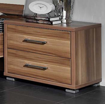 Furniture123 Cado Bedside Cabinet in Cherry