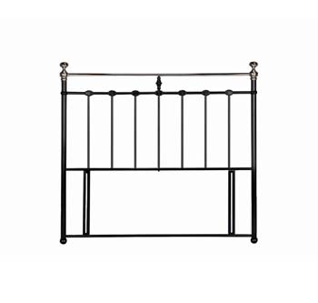 Carina Metal Headboard in Black