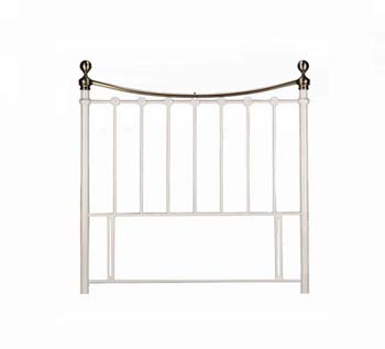 Chambers Metal Headboard in Cream - FREE NEXT