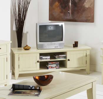 Claudia Cream 2 Door TV Unit