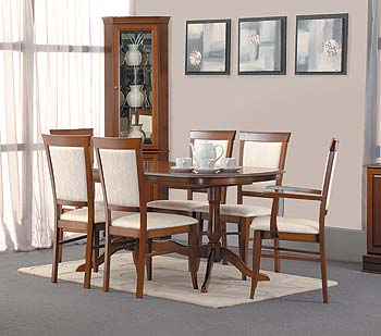 Geneva Oval Extending Dining Set