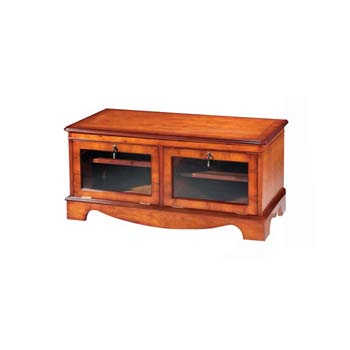 Georgian Reproduction Plasma TV Unit