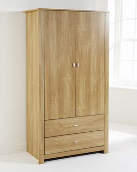 Osbourne 2 Door 2 Drawer Wardrobe