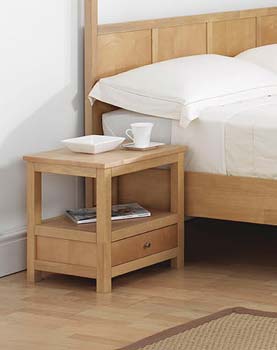 Riga Maple Bedside Table