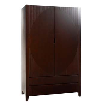 Soko Bamboo Wardrobe in Chocolate