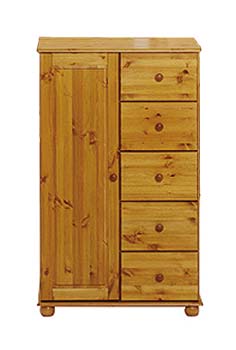 Thorner Pine Combination Wardrobe - WHILE STOCKS