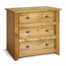 Amalfi Pine 3 Drawer Chest