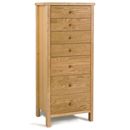 Atlantis Oak 7 Drawer Tallboy Chest