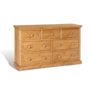 Chunky Pine 7 Drawer Chest