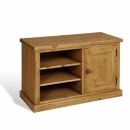 Chunky Pine Kenilworth Single Door TV Unit