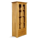 Hampton Oak Cabinet Display Rack